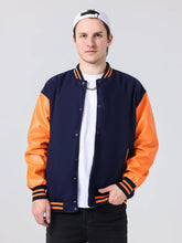 Men Bomber varsity jacket Baseball Patche Color Block Outerwear Casual Loose Spring and Autumn Comfy Unisex Coats New In Jackets